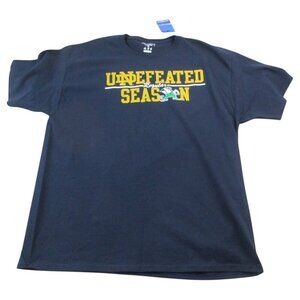 Notre Dame Fighting Irish T-Shirt Mens XL Navy Champion NCAA Football Sports